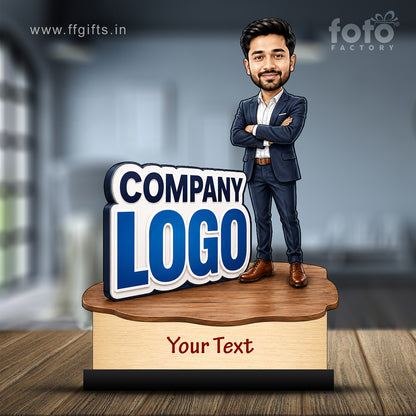 Personalized Cool Boss Caricature C808
