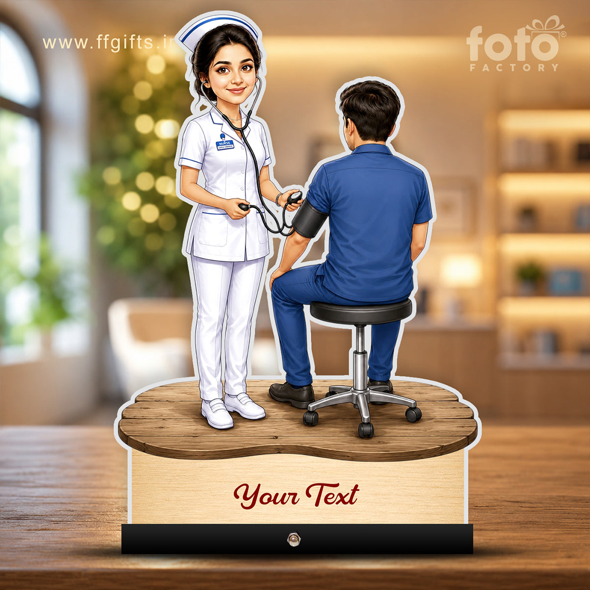 Medical Nurse Caricature C748