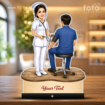 Medical Nurse Caricature C748