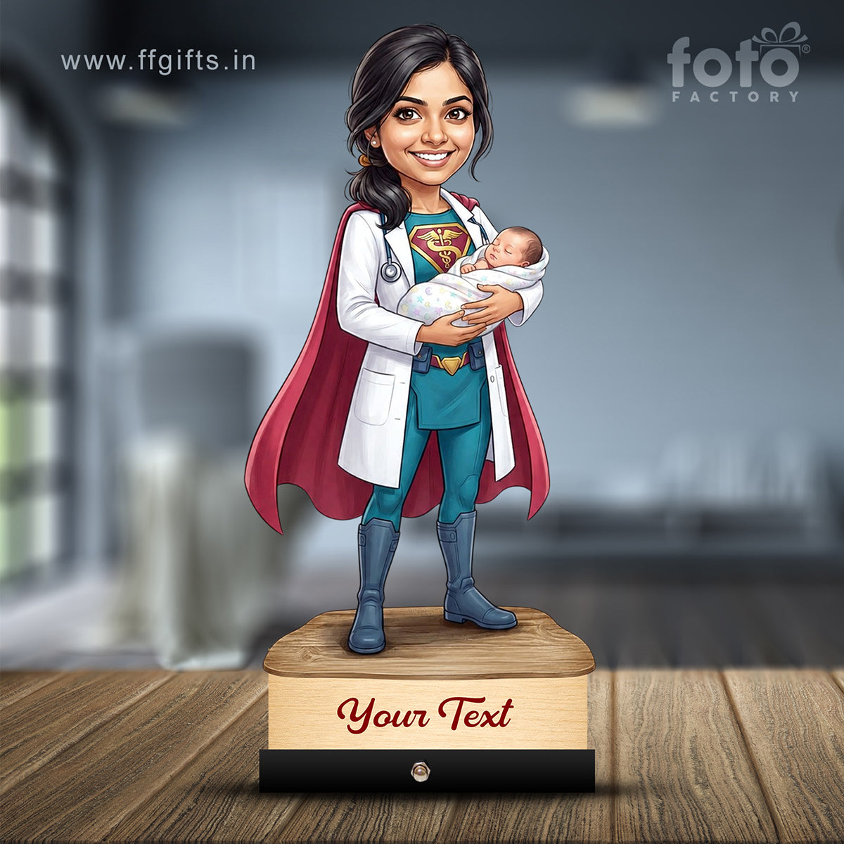 Gynecologist Doctor Caricature C619