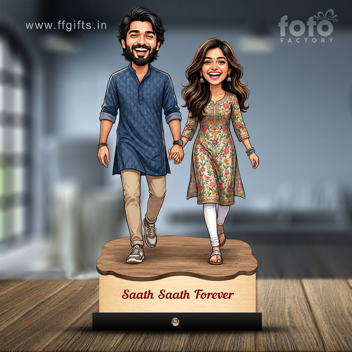 Brother Sister Forever Caricature C587