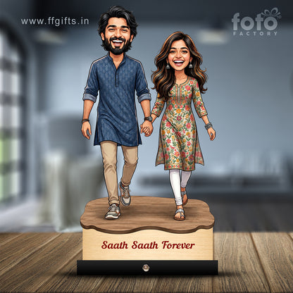 Brother Sister Forever Caricature C587