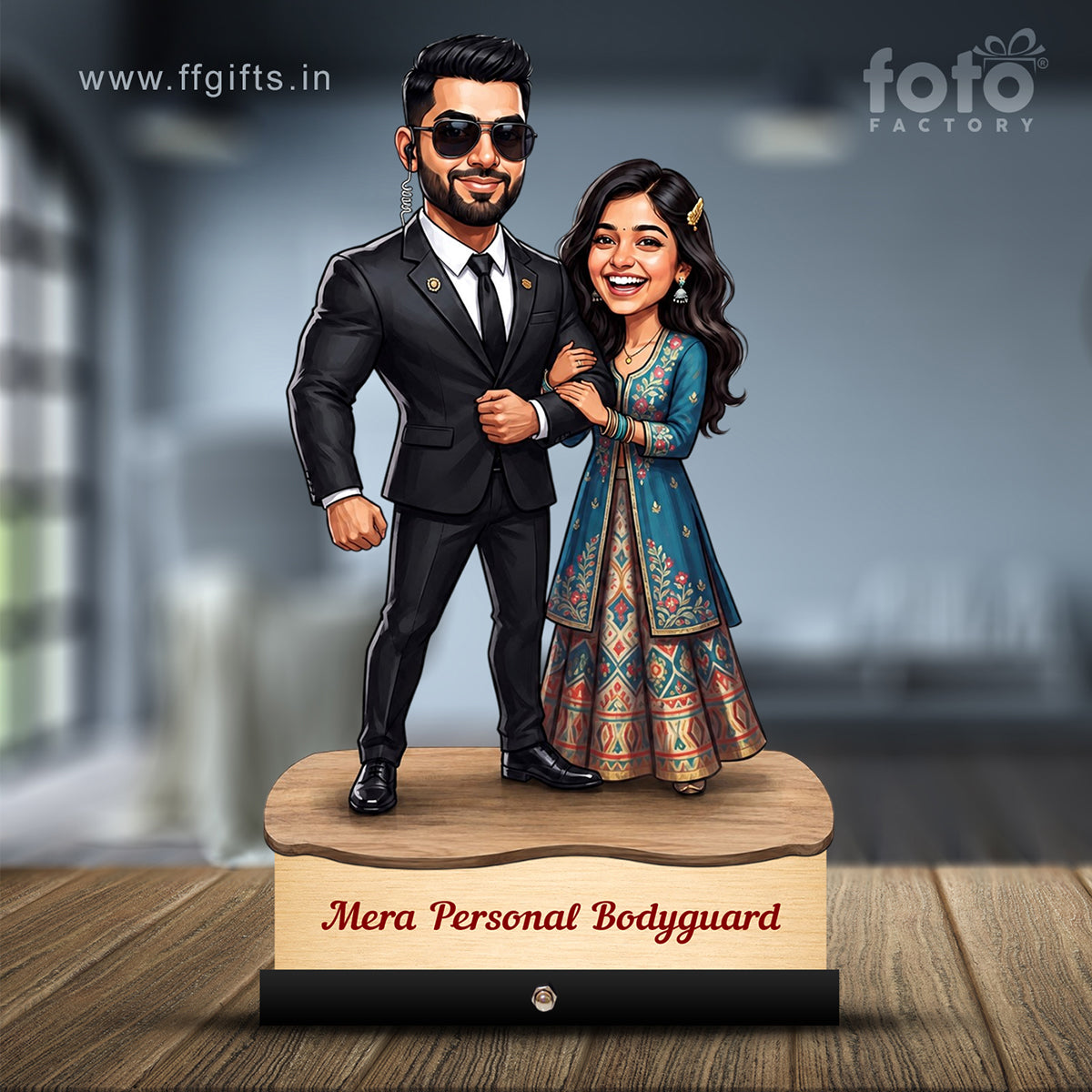 Personal Bodyguard Brother Caricature C585