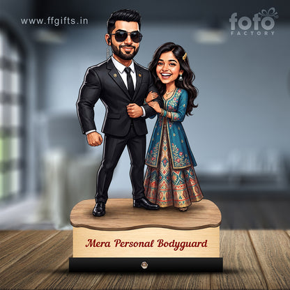 Personal Bodyguard Brother Caricature C585