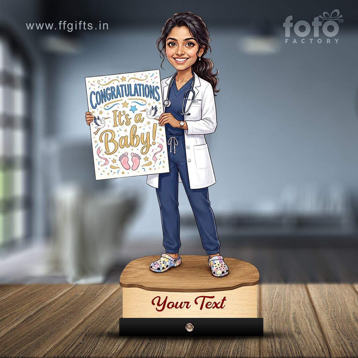 Gynecologist Doctor Caricature C623