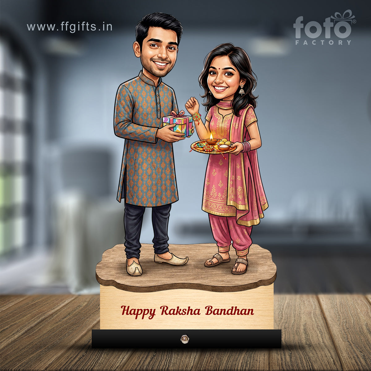Brother Sister Rakhi Gift C589