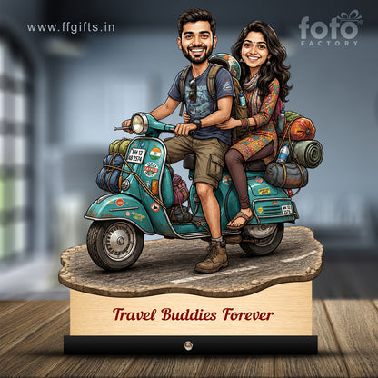 Travel Partner Rakhi Caricature C591