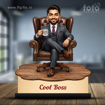 Personalized Cool Boss Caricature C840