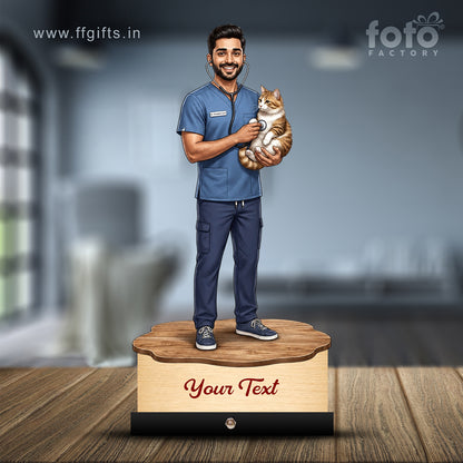 Veterinary Doctor Caricature C690