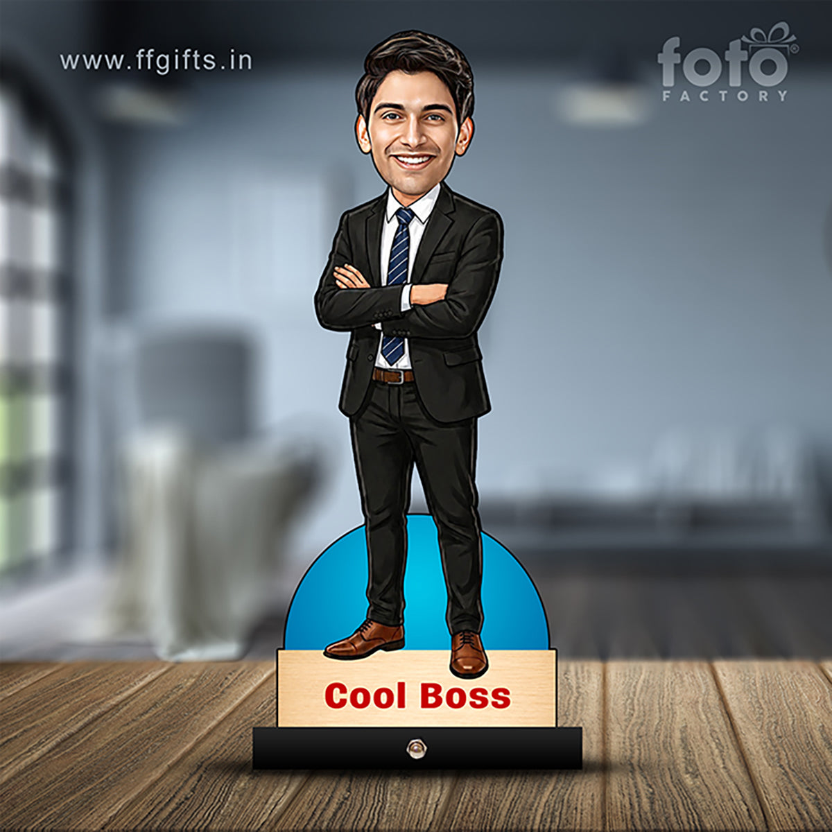 Corporate Male Caricature C448