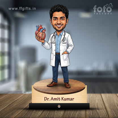 Cardiologist Doctor Caricature C484