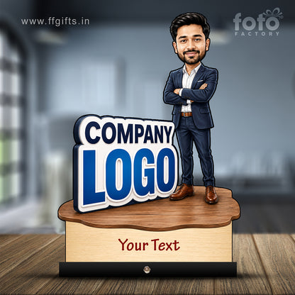 Personalized Cool Boss Caricature C808
