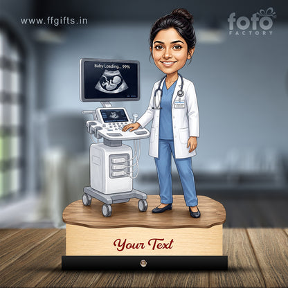 Gynecologist Doctor Caricature C621