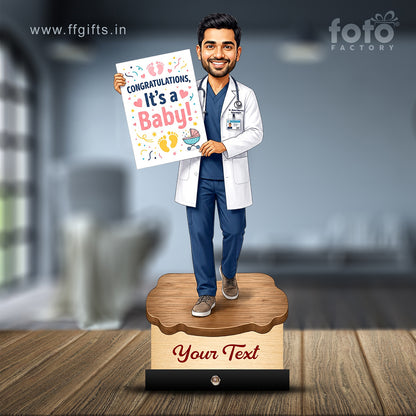Gynecologist Doctor Caricature C630