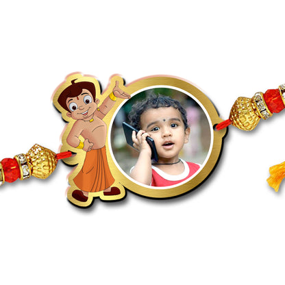 Chota Bheem Kids Photo Rakhi R017