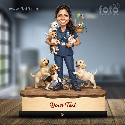 Veterinary Doctor Caricature C714
