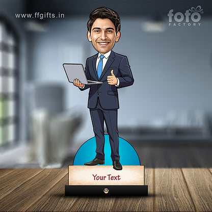Corporate Male Caricature C430