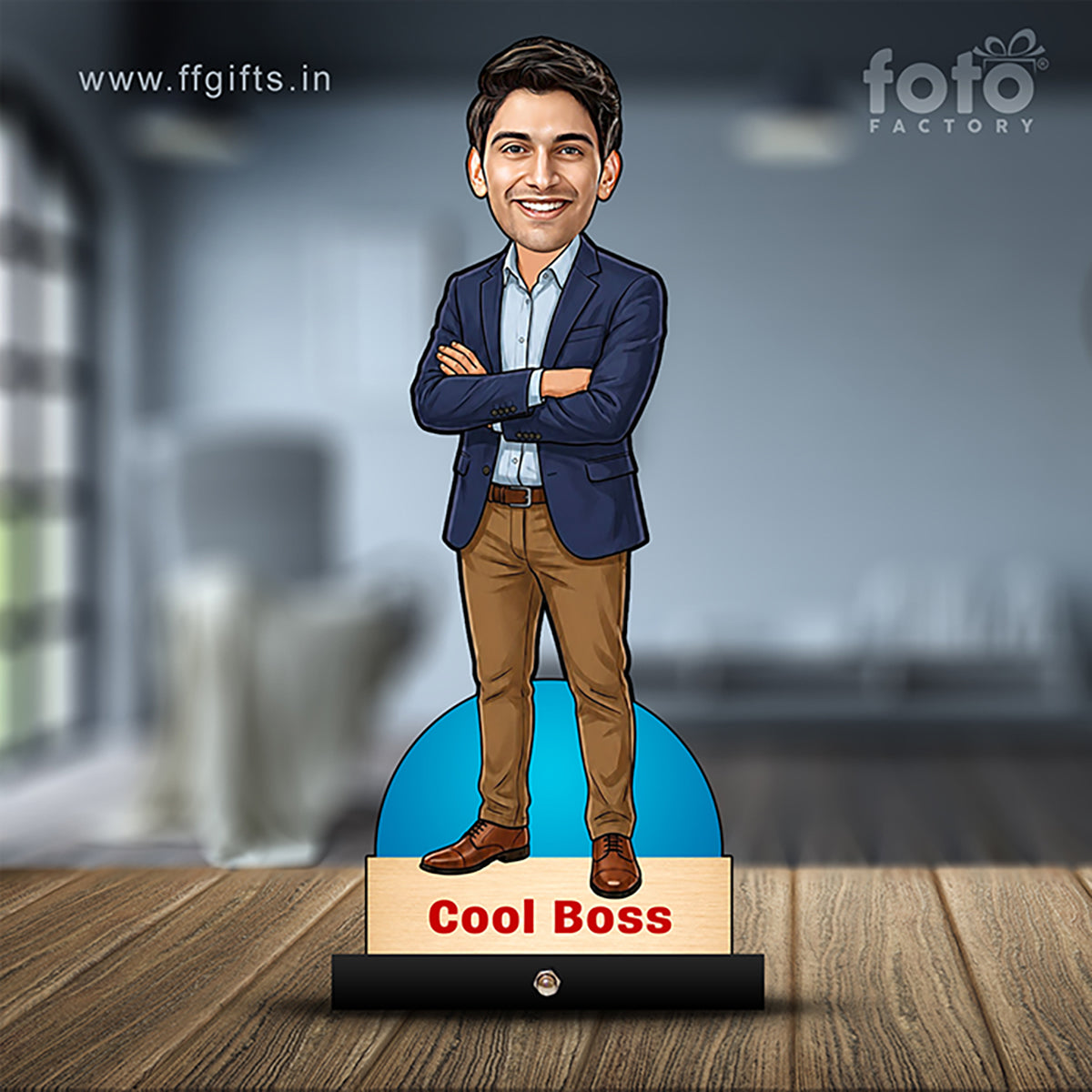 Corporate Male Caricature C449