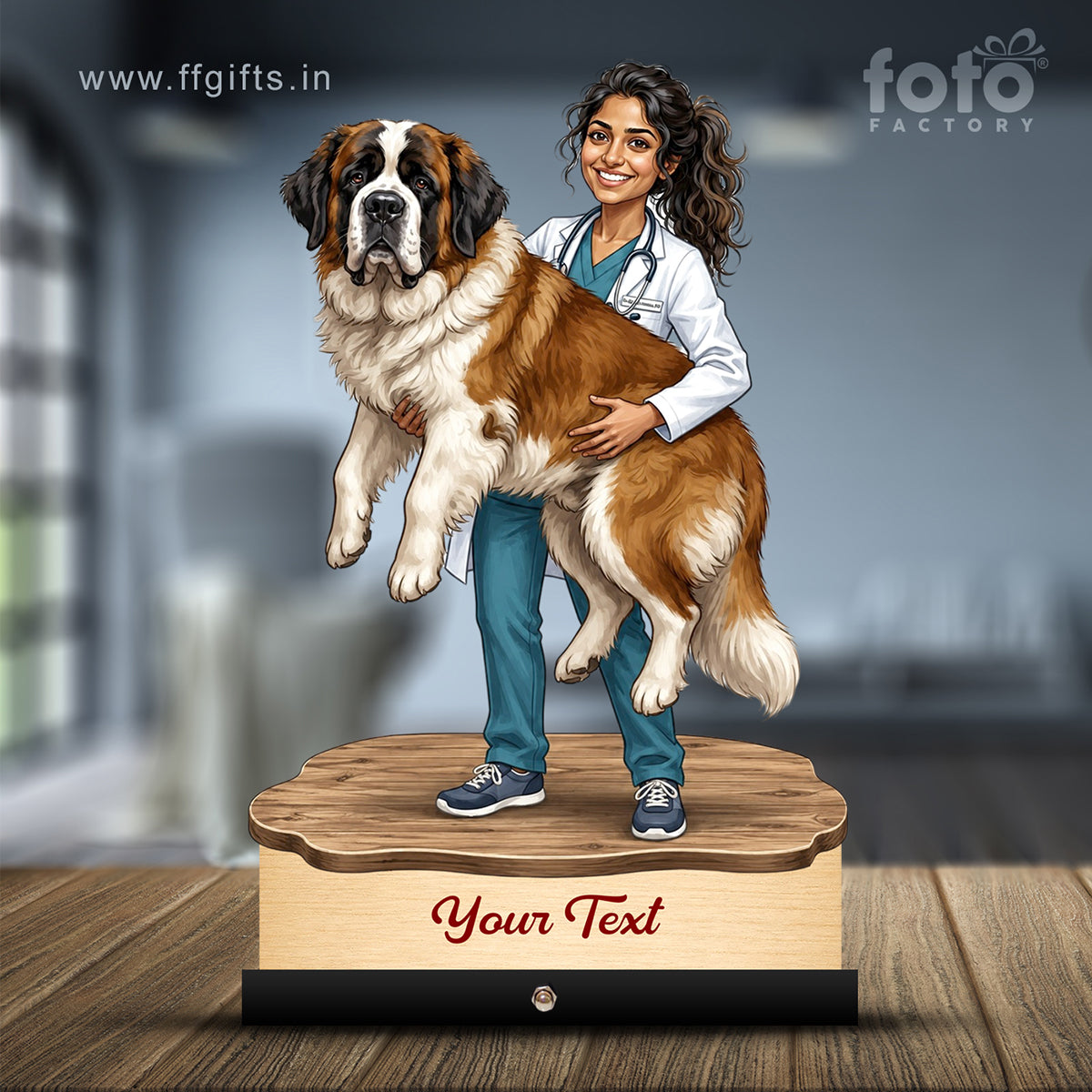 Veterinary Doctor Caricature C713