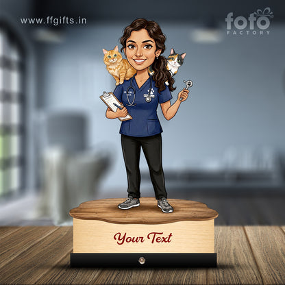 Veterinary Doctor Caricature C679
