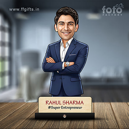 Corporate Male Caricature C423