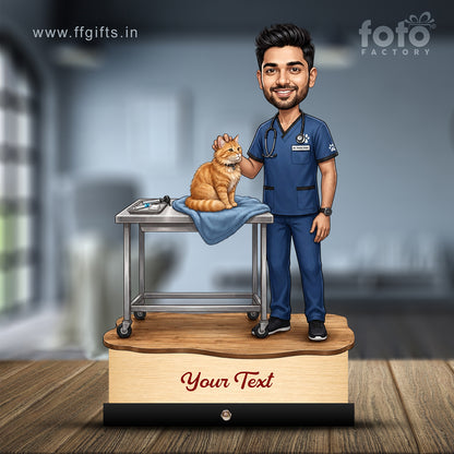 Veterinary Doctor Caricature C681