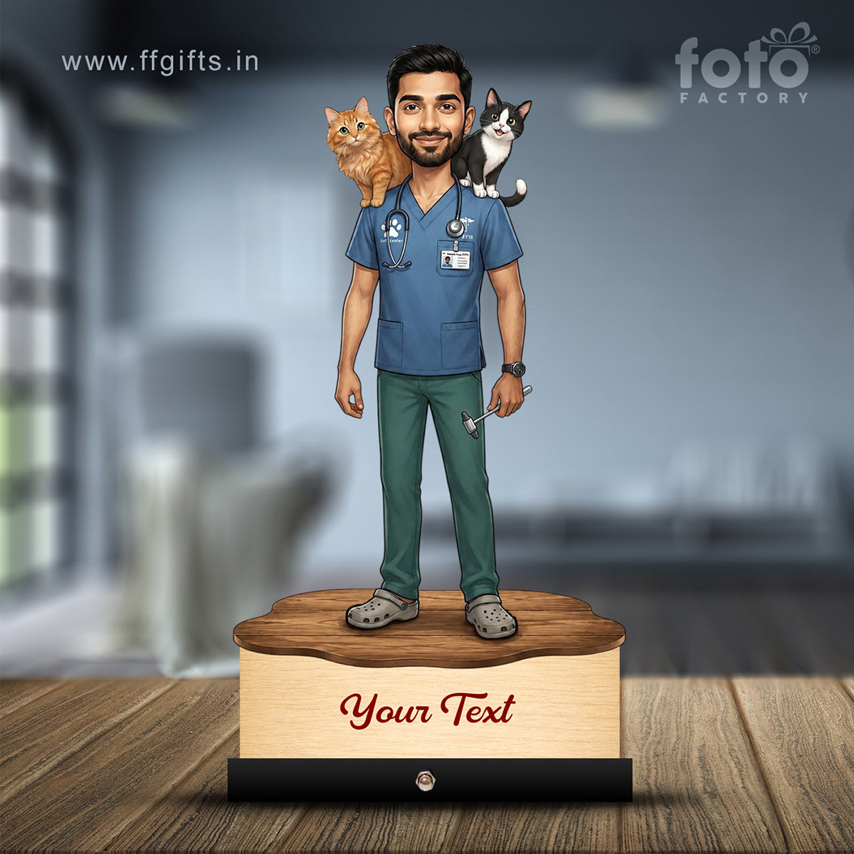 Veterinary Doctor Caricature C682