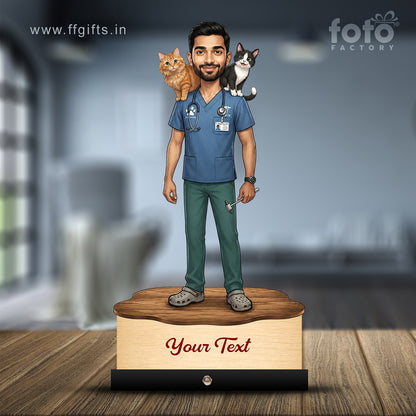 Veterinary Doctor Caricature C682