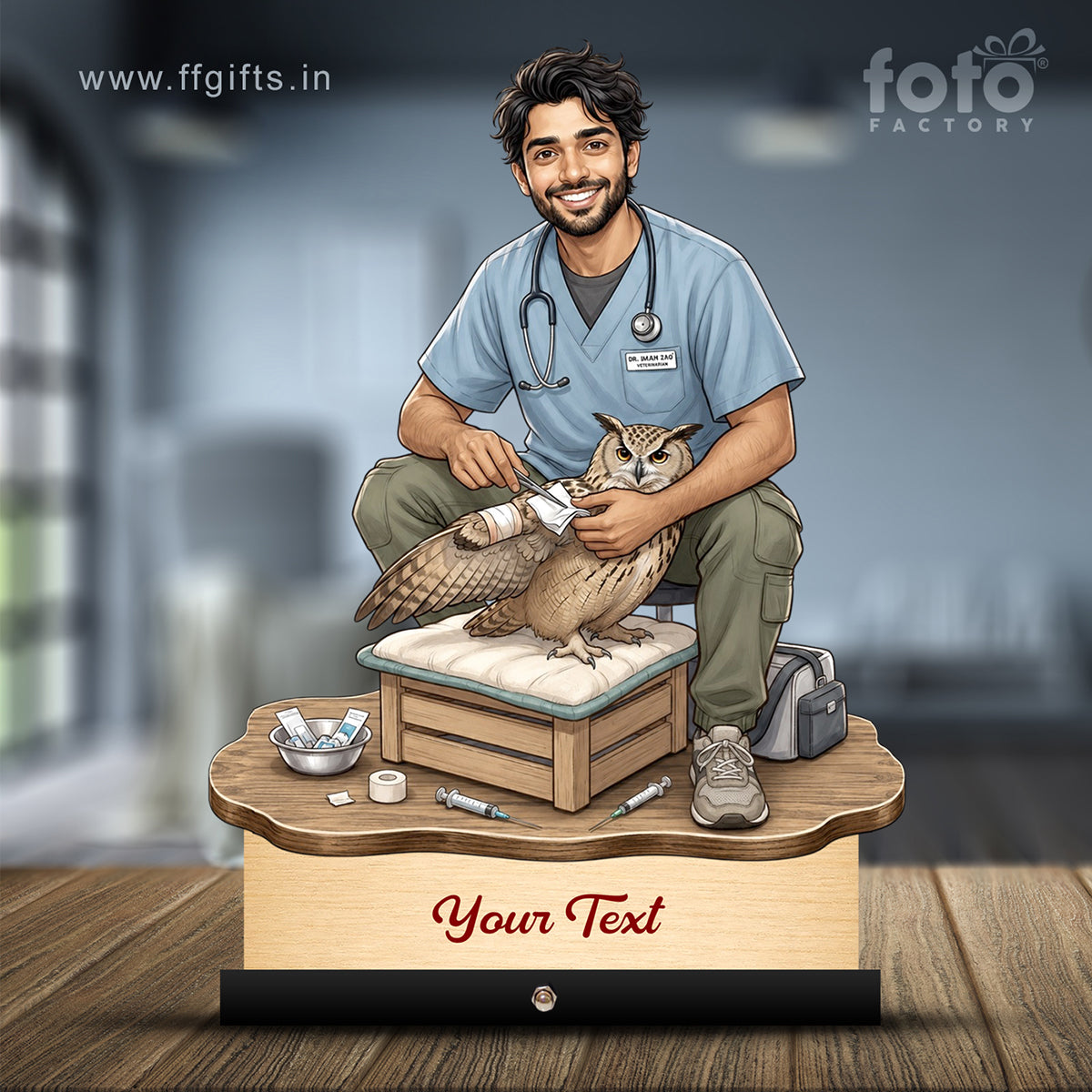 Veterinary Doctor Caricature C724