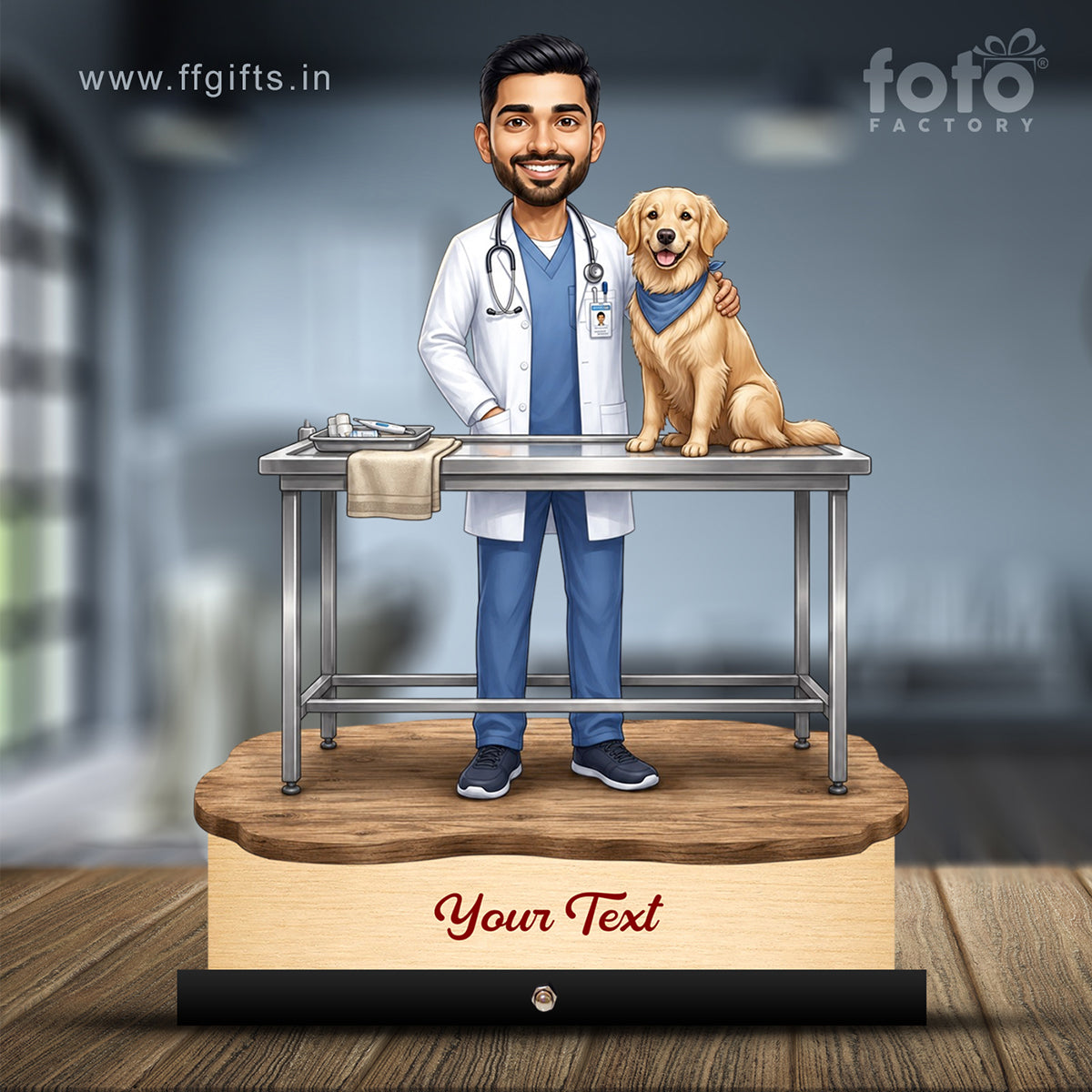 Veterinary Doctor Caricature C692