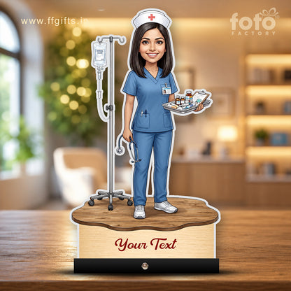 Medical Nurse Caricature C742