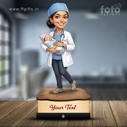 Gynecologist Doctor Caricature C631