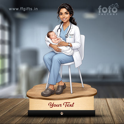Gynecologist Doctor Caricature C622