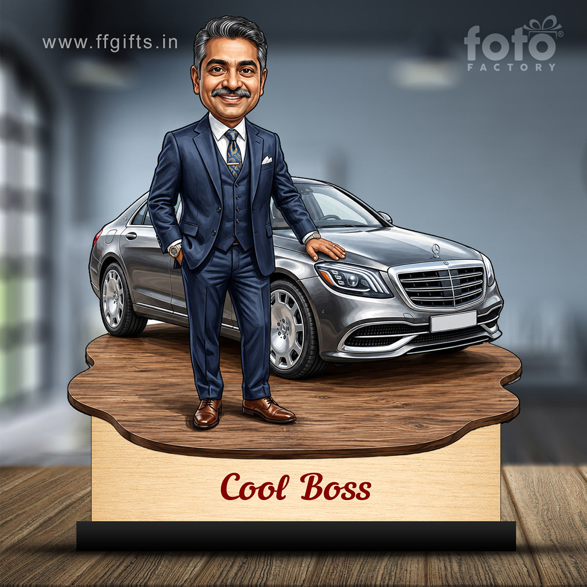 Personalized Cool Boss Caricature C835