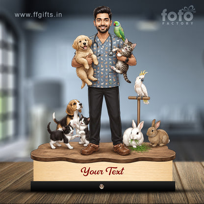 Veterinary Doctor Caricature C722