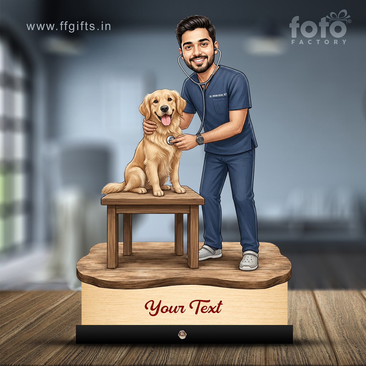 Veterinary Doctor Caricature C712