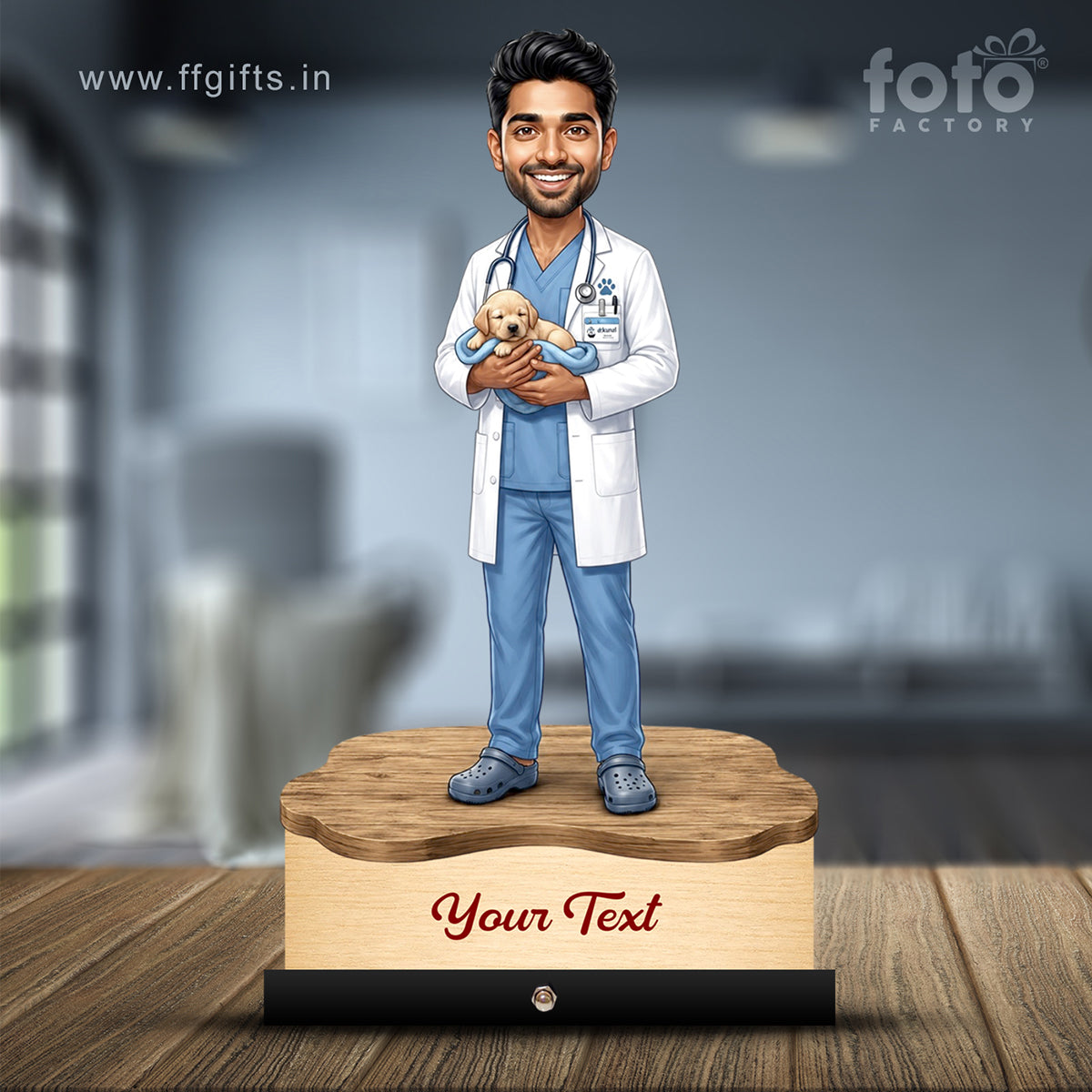 Veterinary Doctor Caricature C701