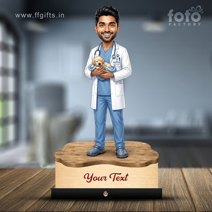 Veterinary Doctor Caricature C701