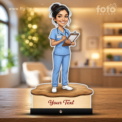 Medical Nurse Caricature C743