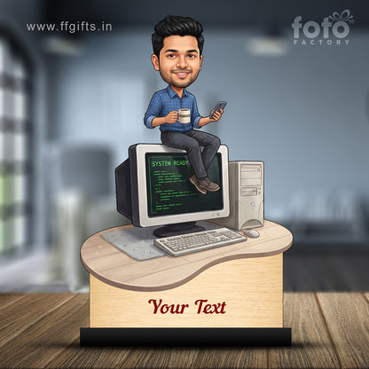 Personalized IT Professional Caricature C989