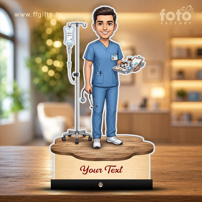 Medical Nurse Caricature C750