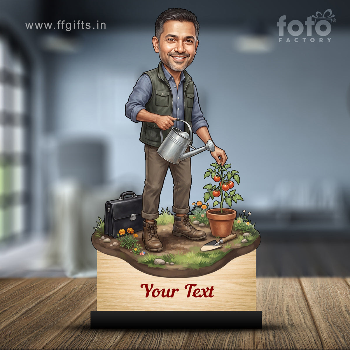 Personalized Male Retirement Caricature C1037