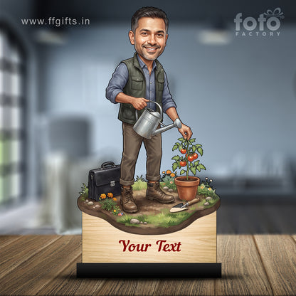 Personalized Male Retirement Caricature C1037