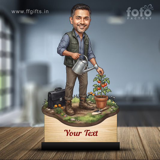 Personalized Male Retirement Caricature C1037