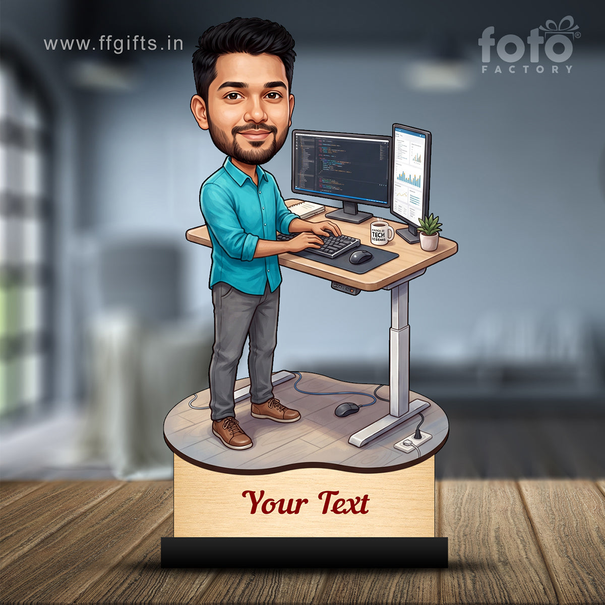 Personalized IT Professional Caricature C998