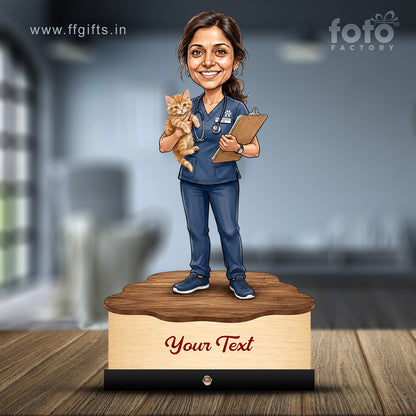 Veterinary Doctor Caricature C688