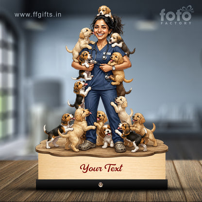 Veterinary Doctor Caricature C702