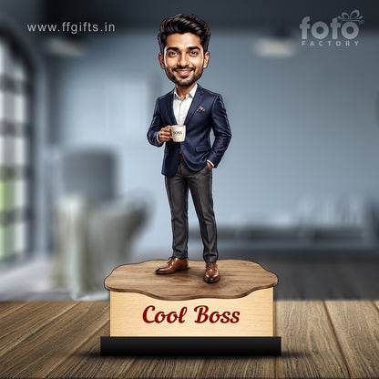Personalized Cool Boss Caricature C824