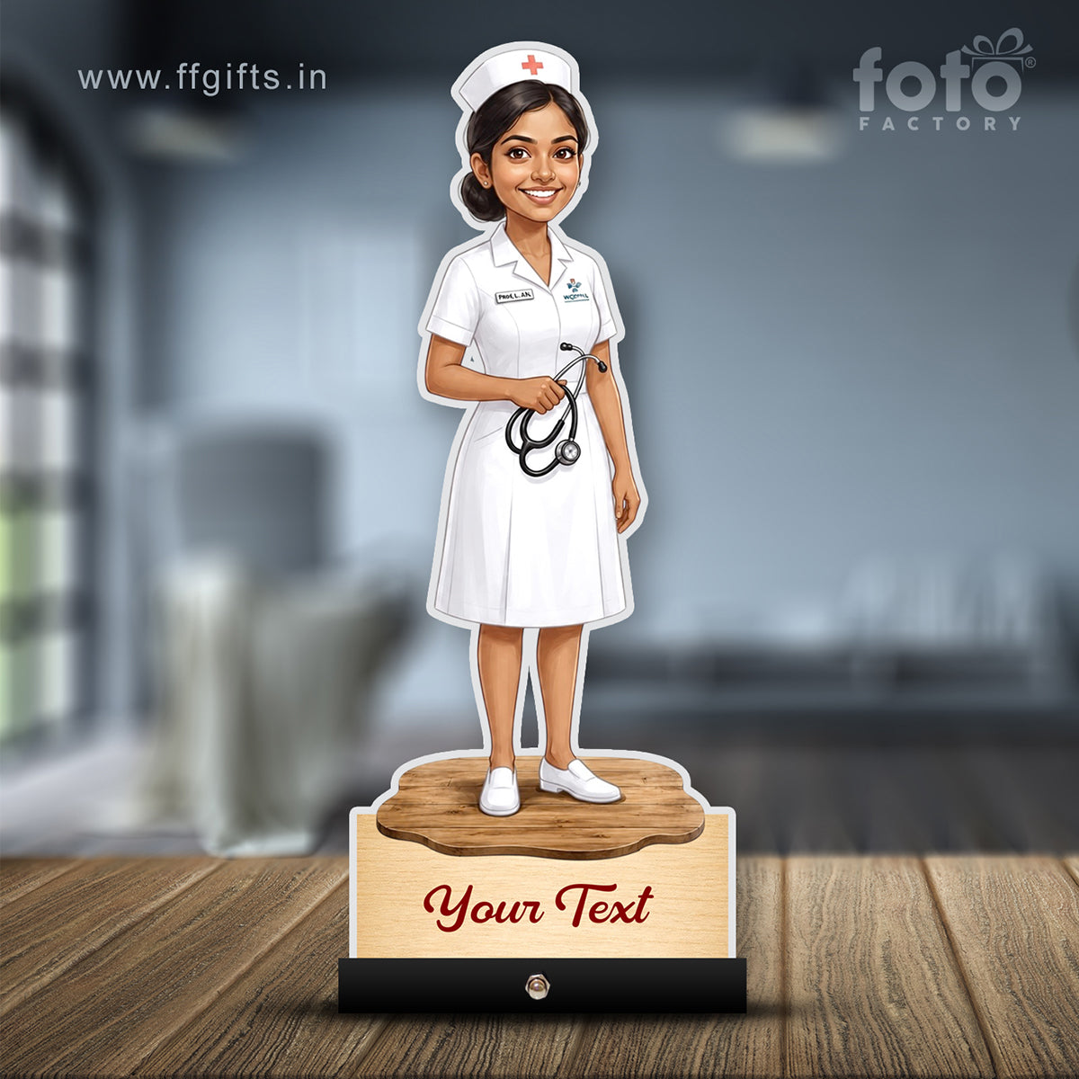 Medical Nurse Caricature C732