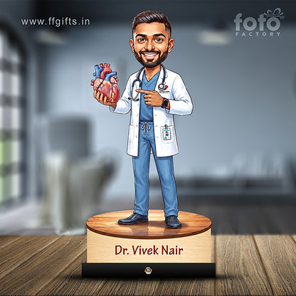Cardiologist Doctor Caricature C488